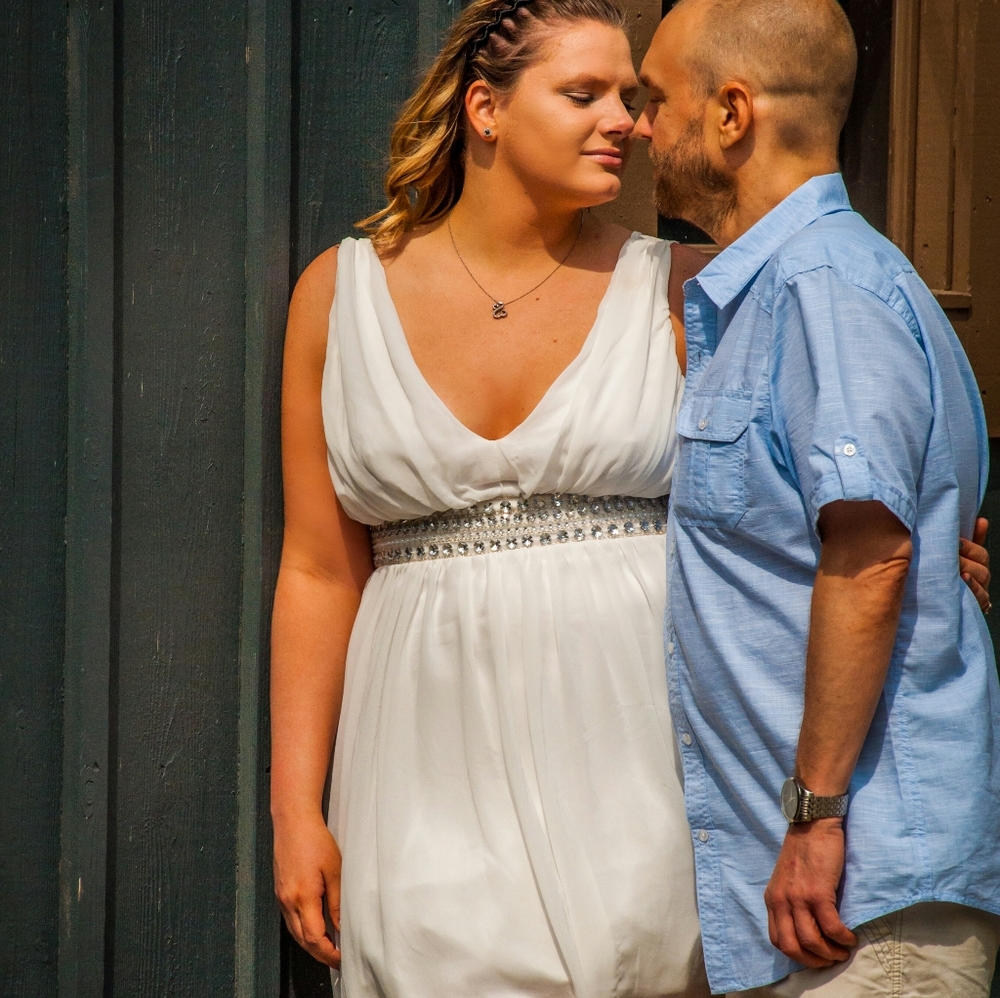 White dress